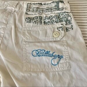 BILLABONG White Cotton Shorts